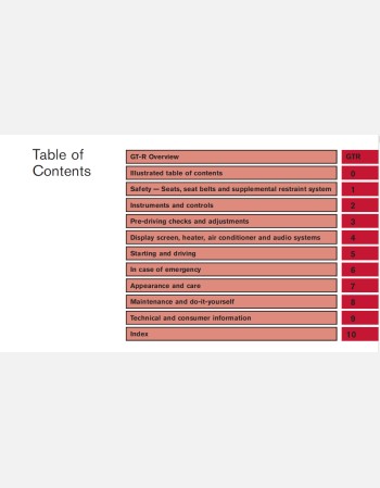 nissan gt-r 2014 owners manual